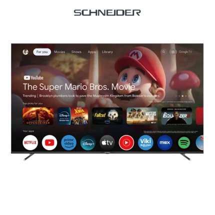 DIGITRONICS SCHNEIDER SMART TV UHD 4K ANDROID