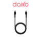 DIGITRONICS Daiko câble Premium USB-C à USB-C CU-CC001DK2MWHN